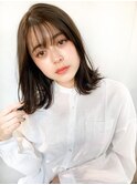 外ハネ 切りっぱなしロブ3 N