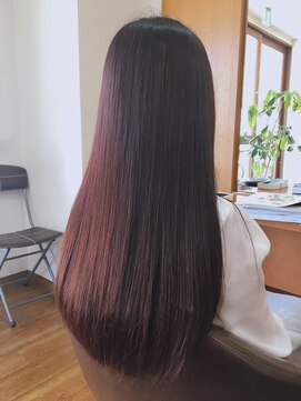 クレドヘアー(CRED HAIR) サラサラピンクブラウン/艶カラー