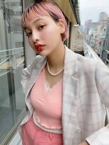 エクー(ECOO)&nbsp;『　オン眉ショートボブ×アイスピンクカラー　』　ECOO