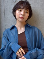 バロンフェム(baLon.fem)&nbsp;baLon.fem【yu-ma】マッシュショート　ラベンダーアッシュ