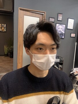 ルッソ チアロ(Lusso chiaro) 【定番!】メンズパーマスタイル/30代40代50代