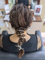 パピヨンロゼ(Papillon Rose) リボン 編みおろし