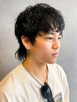 フジヤマバーバーショップ アジト(FUJIYAMA BARBER SHOP ajito)&nbsp;ヘルシーマッシュウルフ【田中美旺】b708