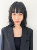 フェイスレイヤー パーマスタイル