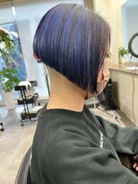 ルーツ ヘア デザイン(roots hair design)&nbsp;西区新町美容室★roots★前下がりボブデザインカラー