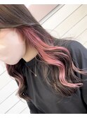 +*~インナーカラー【桜ピンク】~*+