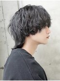 マッシュウルフ/ツイストスパイラルパーマ/波巻きパーマ