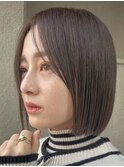 大人マッシュショート丸みショート黒髪ショートベリーショート