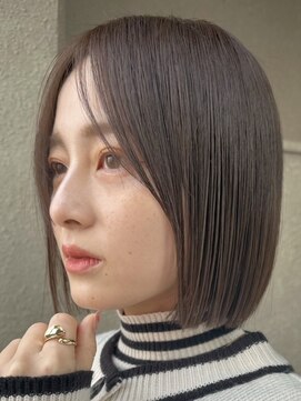 ロンドブルーム 天神大名店(Lond Bloom) 大人マッシュショート丸みショート黒髪ショートベリーショート