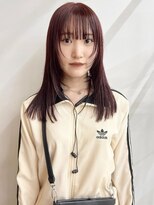 チーカ(chica) wine red × face layer