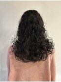 一際目を引く!スパイラルパーマ