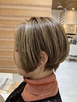 ヘアアンドネイルイミュン(Hair&Nail immune) ハンサムショート藤沢 30代40代50代　大人女性/カラーで髪質改善