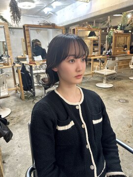 ウィークエンド(WEEKEND) 韓国くびれボブ【カット＋カラー＋トリートメント9900円】