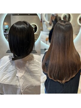 エヌ 梅田(enu) 梅田/シールエクステ/学割/大阪/艶カラー/韓国風/レイヤー