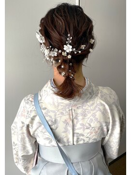 ビーハイブ 一番町店 アヴェダ(BEHIVE) 編みおろしスタイル☆