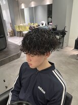 パーク バイ クリーム 大宮(PARK by CREAM)&nbsp;【メンズ】波巻きツイストスパイラルパーマ