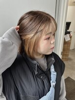 ユニル(unir)&nbsp;【unir】1ブリーチで作る透明感のあるフェイスフレーミング★