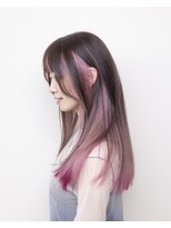 ルプラ ガーデン(le-pla garden) インナーカラー#ミディアムレイヤー#ケアブリーチ#ダブルカラー