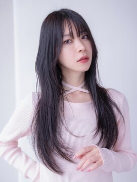 イルハバナ 渋谷(ill HAVANA) 20代30代/大人かわいい/シアカラー/カール/シースルー/前髪