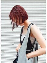 シカ(sica)&nbsp;暖色ピンクレッドとボブ