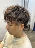 メンズパーマ ツイストスパイラル ツイスパ ツーブロック