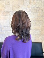 ヴァン カウンシル 川口店(VAN COUNCIL)&nbsp;大人の魅力が引き立つウルフレイヤー×冬のバレイヤージュ#1