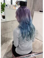 ラヴィキョート(Lavy kyoto)&nbsp;バレイヤージュボブウルフカット前髪レイヤー小顔ワンレン