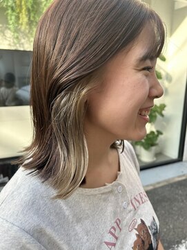 バディ 中野駅前店(BUDDY) イヤリングカラー【中野美容室/ブリーチ/髪質改善/インナー】