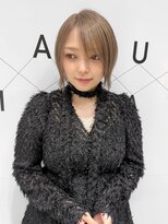 ハルキミナト ジャパン ヨコハマ(HARUKI MINATO japan YOKOHAMA)&nbsp;きりっぱなしボブ/グレージュ/ミルクティー/ブルージュ/ブリーチ