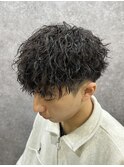 波打ちツイストスパイラルパーマ