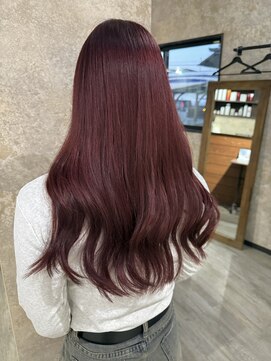 ヘア アトリエ エマ(hair latelier [emma]) wine red