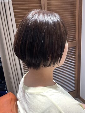 リジェール 鶴舞店 まとまりショートボブ×ナチュラルカラー