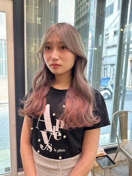 チックタック モーガン エアライン(TICK-TOCK MORGAN airline) 【MORGAN】デザインカラー ピンク×ベージュ