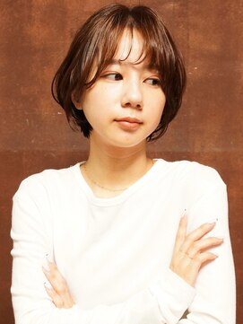 シアンデルカ(CYANDELUCCA) ニュアンスパーマショートボブ/ショートヘア