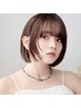 カット＋ホリスティックカラー＋コアミーTr＋超音波アイロン　￥12,650