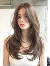 エレノア トーキョー 恵比寿(ELEANOAH TOKYO) レイヤーカットデザインカラー、フェイスフレーミング