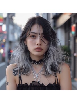 ニコ(nico) ハイライトセミロング