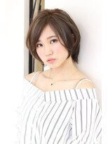 アパートメント オブ ソロン 市川(The Apartment of Solon)&nbsp;ハイライトカラーのハンサムショートボブ♪