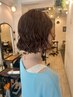 【ウェーブパーマ】カット+アンニュイパーマ+潤艶トリートメント*