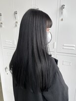 ノートエートル 西金沢(Nought etre)&nbsp;20代/30代/暗髪スタイル/ツヤ髪スタイル/ブルーブラック