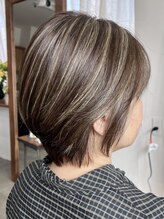 ルオン(Luon.) 白髪ぼかしハイライト×グレージュ【Luon./ルオン/東松山】