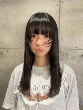 ロンドフルール 大宮東口(Lond fleur) ミニウルフレイヤーカット顔周りカット前髪カット韓国ボブ/大宮