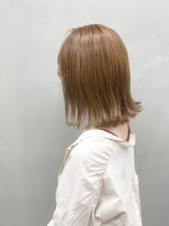 アンジェリカ 難波店(ANGELICA)&nbsp;【ANGELICA望月】大人かわいい 切りっぱなし外ハネボブ