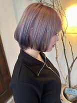 フランジェッタヘアー(Frangetta hair)&nbsp;お任せデザインカラー♪担当野坂