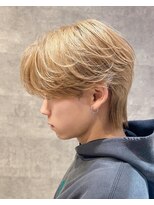 ノヴァ 三宮(NOVA) 韓国風ブロンド センターパート