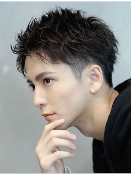 ケアリー 越谷レイクタウン(Carelly) カルマパーマ/ベリーショート/ダークアッシュ/ニュアンスパーマ