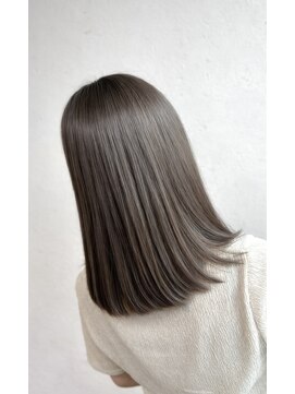 ホロ(holo-) つるりんちょ髪質改善カラー