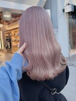 ベレーザ 川越(Beleza)&nbsp;854ミルクティーベージュセミロングレイヤーミルクブラウン