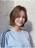 【Yuuka】レイヤーカット　ミディアム　ボブ　似合わせ　名古屋