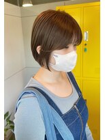 アーチテクトヘア(Architect hair by Eger)&nbsp;オリーブベージュ＆ショートボブ
